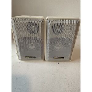 MCM Custom Audio #50-10546 Set Of 2 Speakers 3 Way 20w 90hz ~ 20KHz
